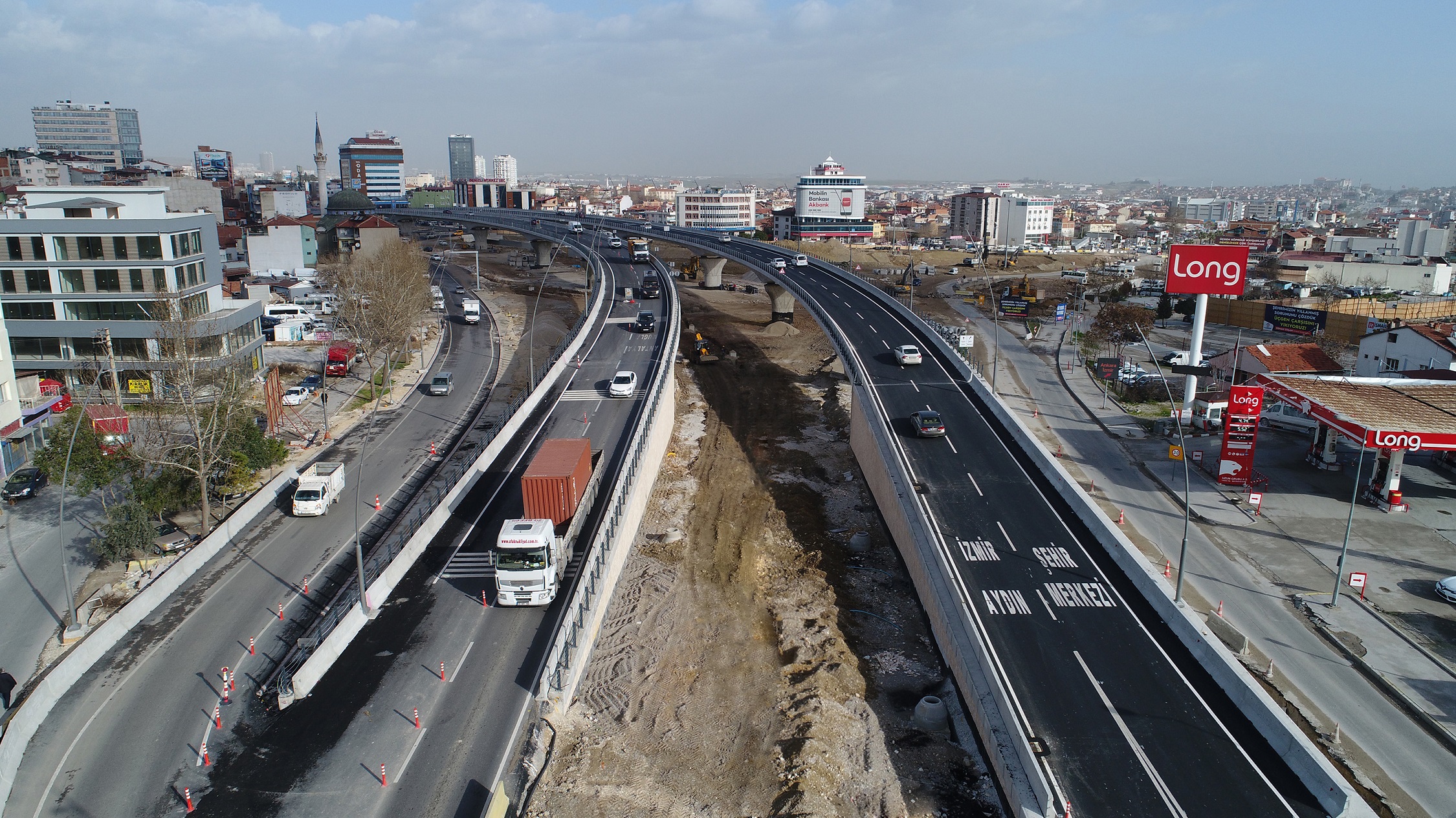 Dev Projede Antalya-İzmir istikameti de trafiğe açıldı