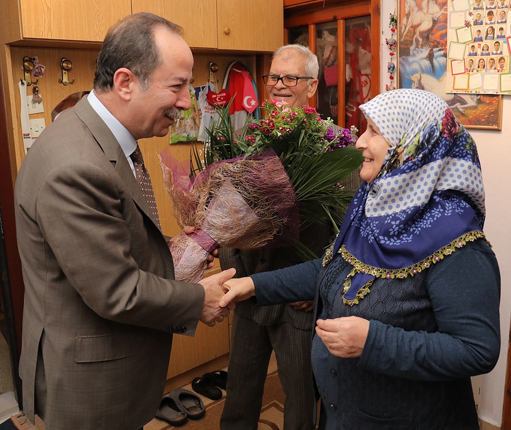 Edirne Belediye Başkanı Gürkan’dan Şehit Ailesine Ziyaret