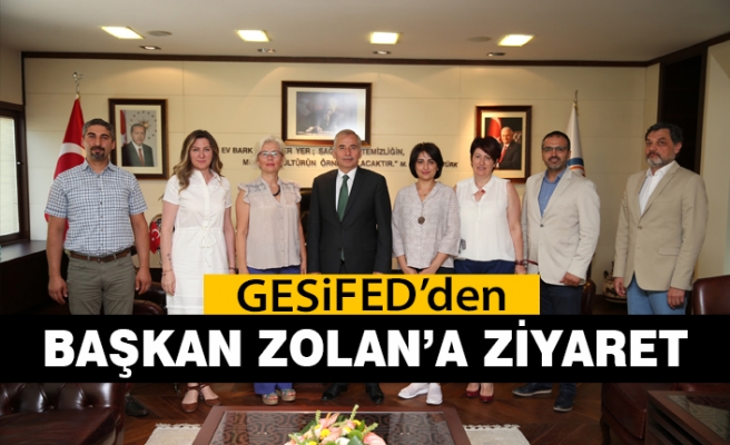 GESİFED’den Başkan Osman Zolan’a ziyaret