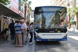 Büyükşehir otobüsleri KPSS’ ye gireceklere ücretsiz