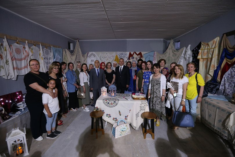 Denizli’de 1470 kursiyerden 3735 eser