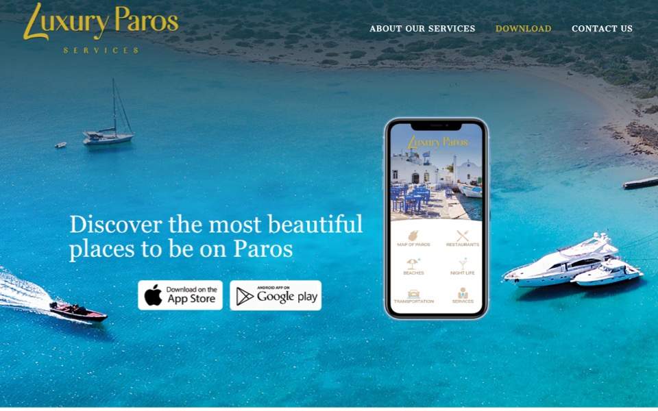 Lifestyle mobil uygulaması Paros’ta başlattı