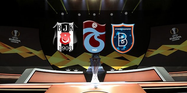 UEFA Avrupa Ligi’nde temsilcilerimizin rakipleri belli oldu