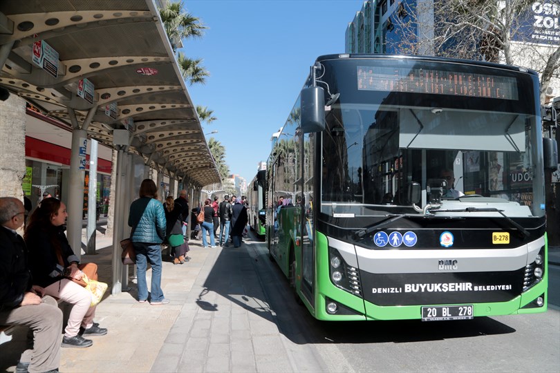 Denizli’de 19 Yeni Otobüs Hattı Açıldı