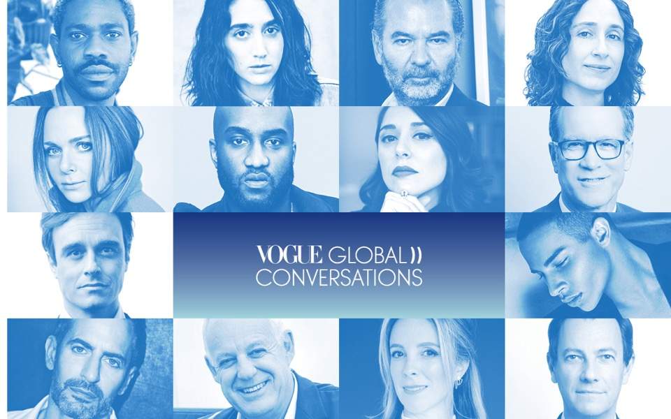 Vogue Global Sohbetler moda endüstrisinin bugününü, geleceğini tartışıyor