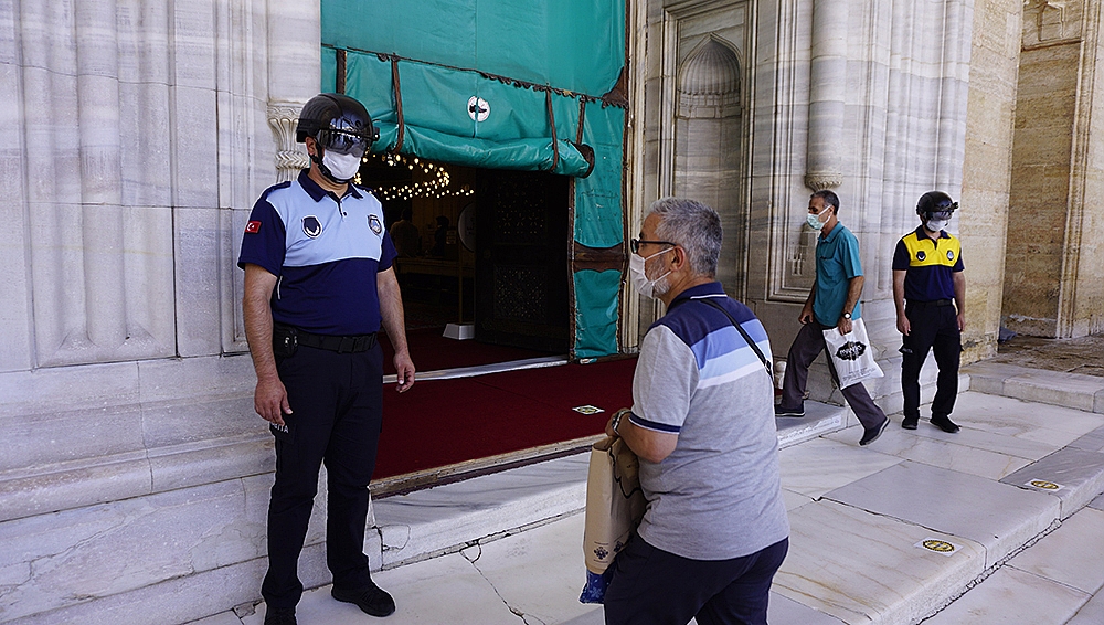 Edirne’de Virüse Karşı Termal Kask