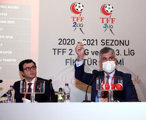 TFF 2. Lig ve TFF 3. Lig fikstür çekimi yapıldı