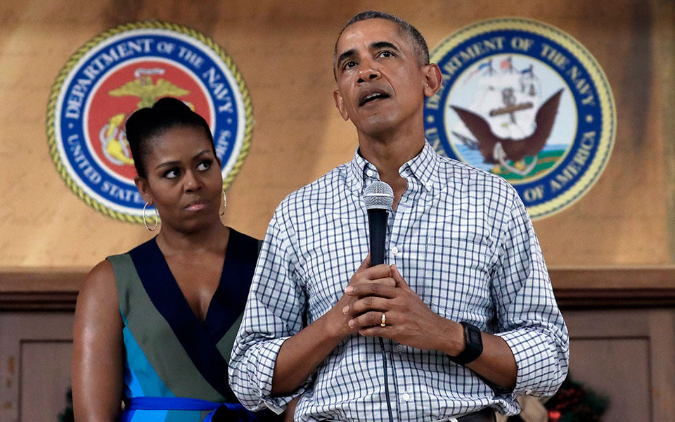 Obama ailesi SNF Nostos’tan önce Antiparos’ta tatil yapıyor