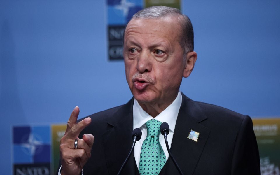 Türkiye Cumhurbaşkanı Erdoğan, Kıbrıs’ta yol projesini bloke eden barış güçlerini kınadı