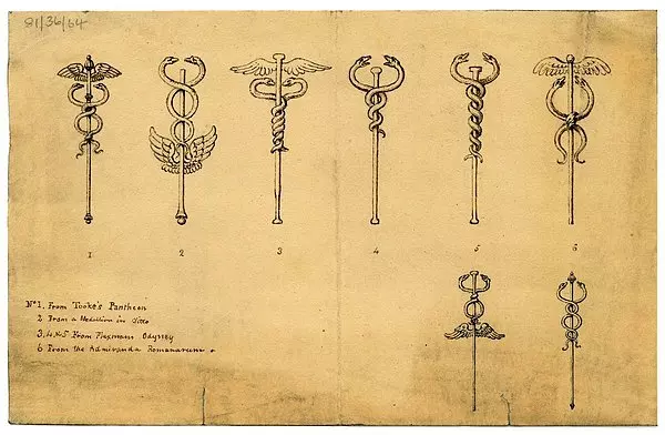 Dünya sağlık örgütü logosunda neden yılan var?