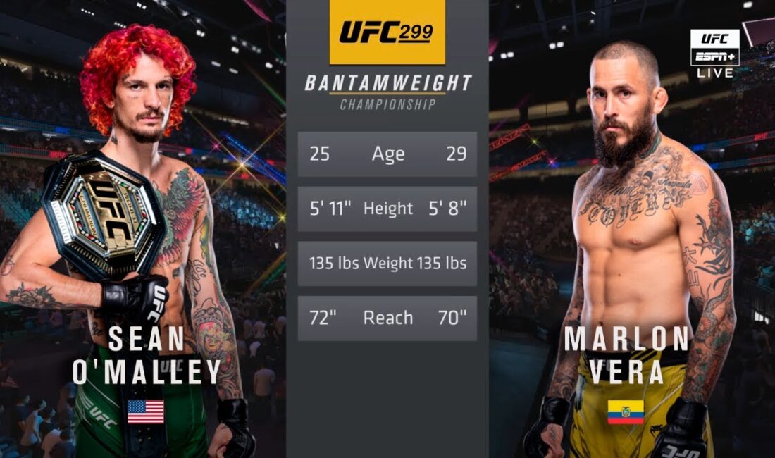 Sean O Malley – Marlon Vera 2 – Maçı Özeti UFC 299