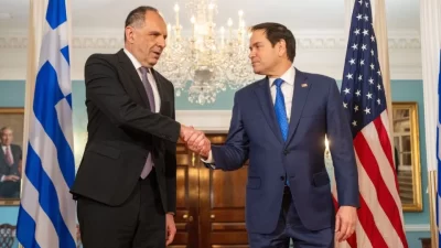 Rubio, Yunan Bağımsızlık Günü bildirisinde Yunan-Amerikan iş birliğini övdü