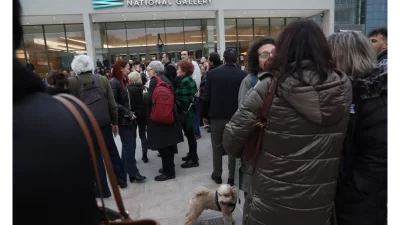 Sanatçılar ifade hakları için miting düzenliyor