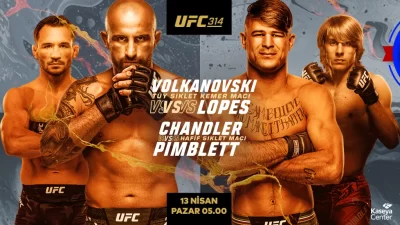 Volkanovski vs Lopes Maçını Ücretsiz izle UFC 314 maçı ne zaman, nasıl izlenir?
