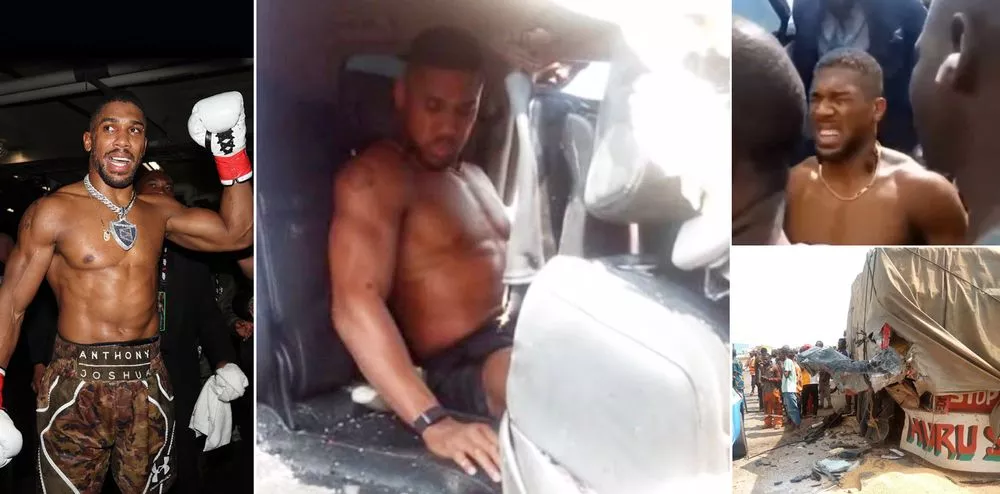 Anthony Joshua Nijerya’da Kaza Geçirdi: 2 Ölü, Joshua Hafif Yaralı