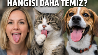 Kedi, köpek ve insan arasında “en temiz ağız” karşılaştırması