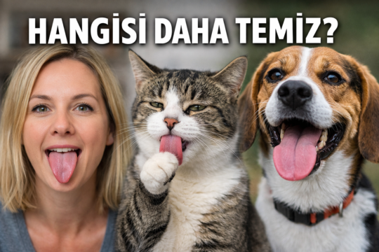 Kedi, köpek ve insan arasında “en temiz ağız” karşılaştırması