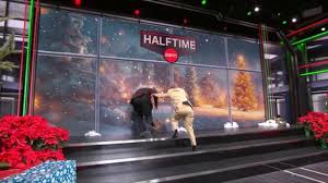 Shaquille O’Neal ESPN Stüdyosunda Ekranı Kırdı!