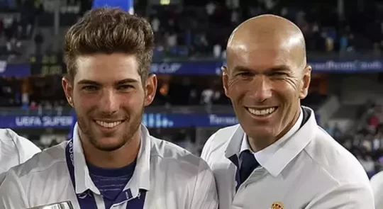 Zinedine Zidane, Oğlu Luca Zidane’ı Tribünden İzledi