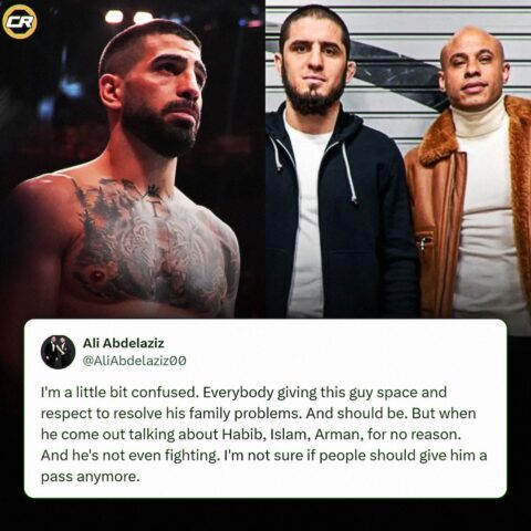 Ali Abdelaziz’den Topuria’ya Tepki: “Artık Ona Ayrıcalık Tanınmalı mı, Emin Değilim”