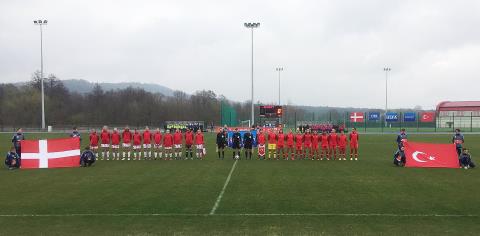 U16 Kız Milli Takımı, Danimarka’ya 2-1 yenildi