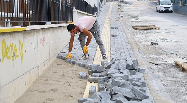 Edirne’de Yaya Kaldırımları Revize Ediliyor