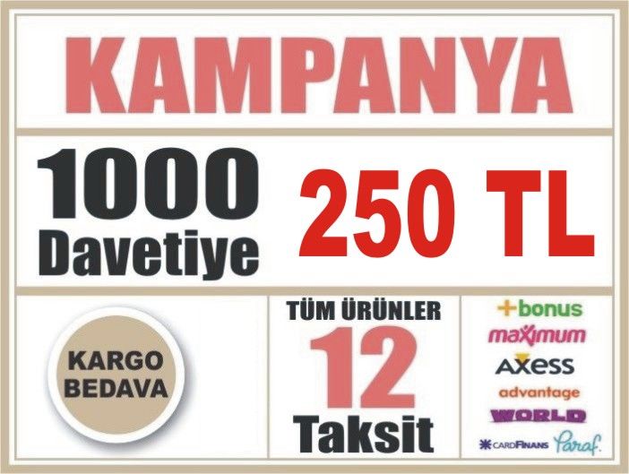 DÜĞÜN DAVETİYESİ 2020 YILININ KAMPANYASI