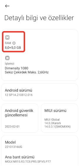 Poco x3 pro RAM yükseltme nasıl yapılıyor? +5 GB RAM elde edin