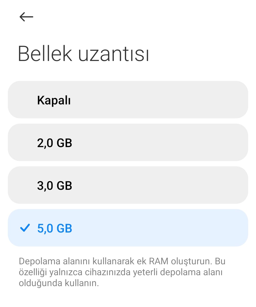 Xiaomi Note 12 Pro Plus 5g Telefon RAM Artırma