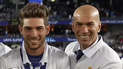 Zinedine Zidane, Oğlu Luca Zidane’ı Tribünden İzledi